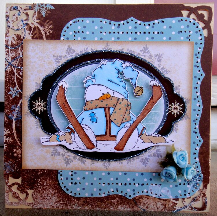 Frosty Card *** Flying Unicorn CT ***