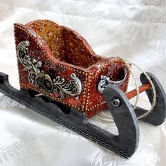 Flying Unicorn - Santa's Sleigh