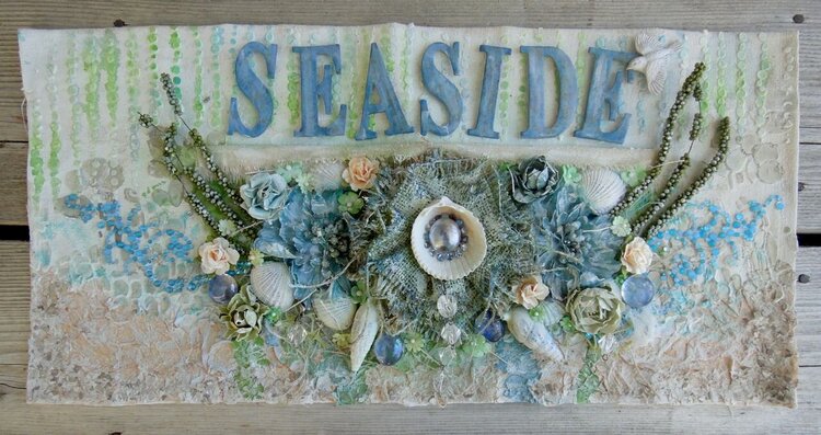 Seaside Canvas *** Flying Unicorn Mid-Month Muse ***