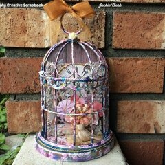 Altered Birdcage *** My Creative Scrapbook ***