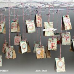 Hanging Advent Calendar - My Creative Scrapbook