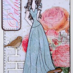 Once Upon a Time Art Journal - Snow White 3