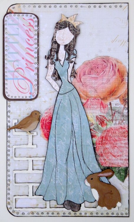 Once Upon a Time Art Journal - Snow White 3