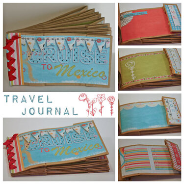 Paper Bag Travel Journal