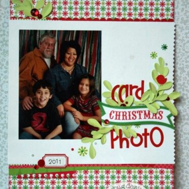 christmas card photo