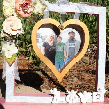 Floating Heart Frame