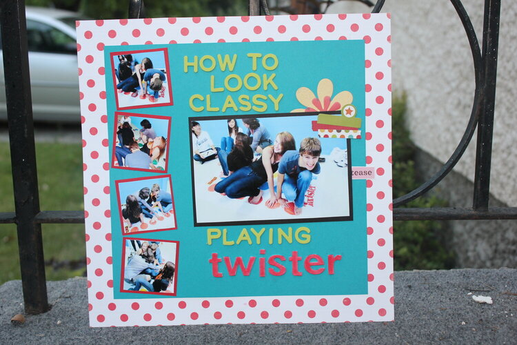 How to Look Classy Playing Twister