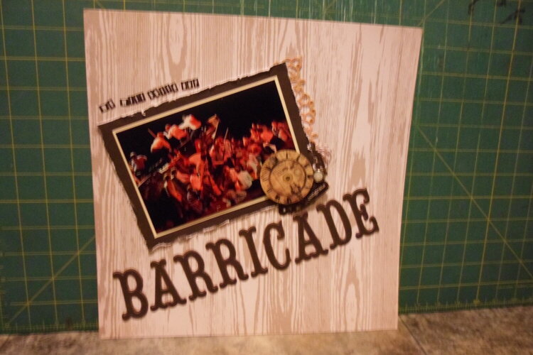 We will Build our Barricade