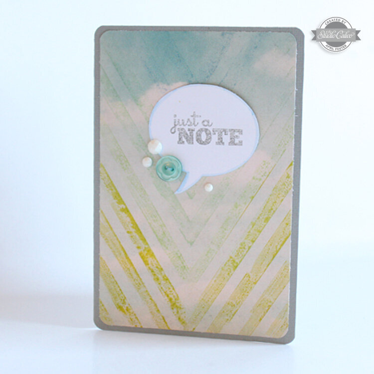 Just a Note (Studio Calico August Kit)