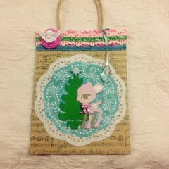 2nd fawn gift bag