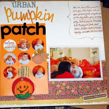Urban pumpkin patch.