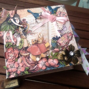 Once Upon a Springtime paperbag mini cover
