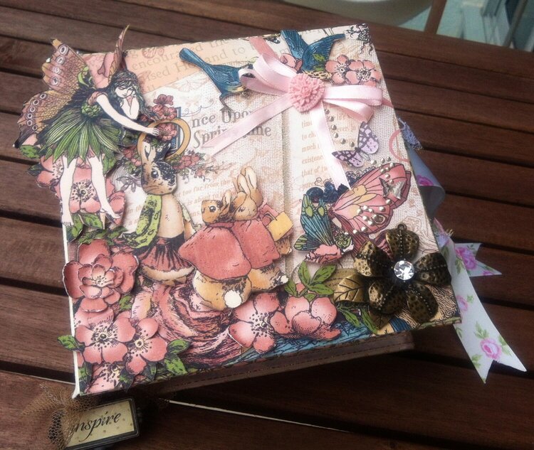 Once Upon a Springtime paperbag mini cover