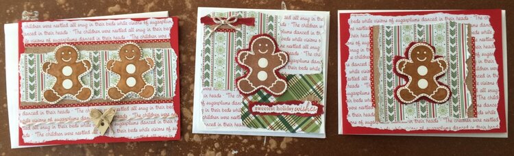 Gingerbread Cards