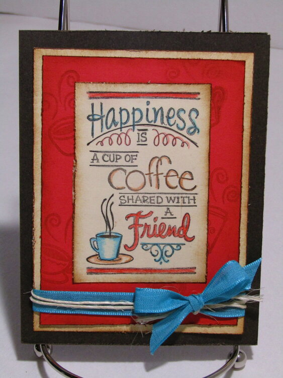 Happiness is a cup of Coffee...