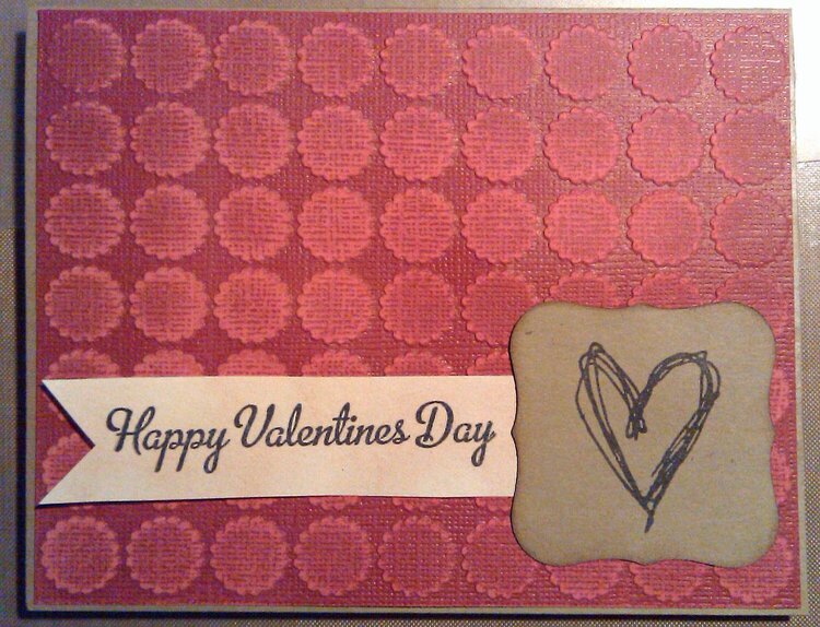 Valentine&#039;s Card : Version Two!