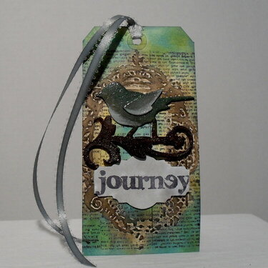 My version of Tim Holtz&#039;s TAG for APRIL 2012