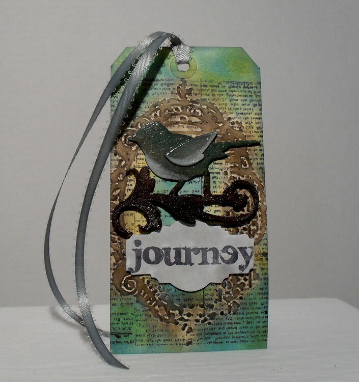 My version of Tim Holtz&#039;s TAG for APRIL 2012