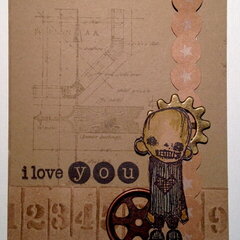 New Card!  "i love you"