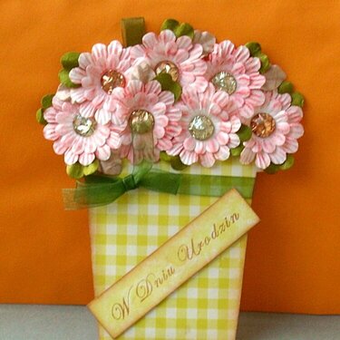 Happy Birthday flowerpot