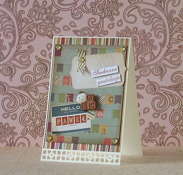 Baby born - congrats card