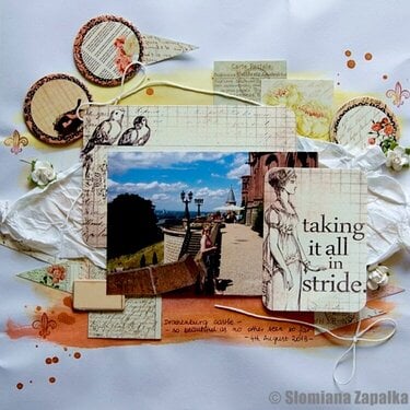 taking it all in stride