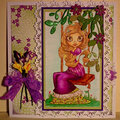 Rapunzel Card