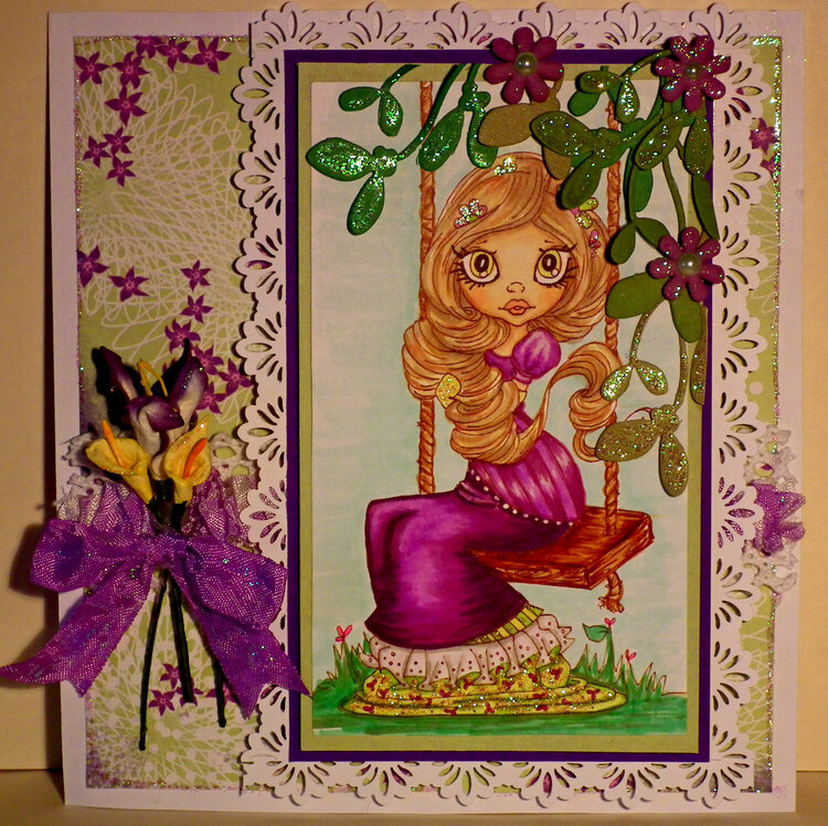 Rapunzel Card