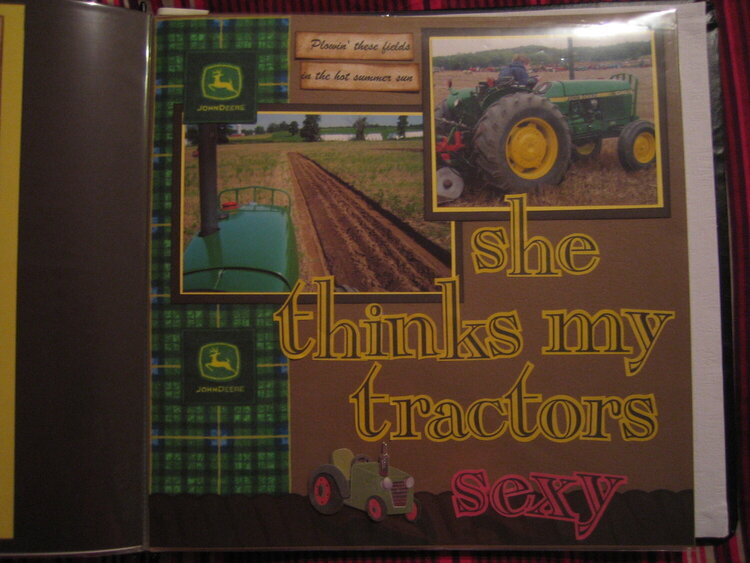 she thinks my tractors sexy
