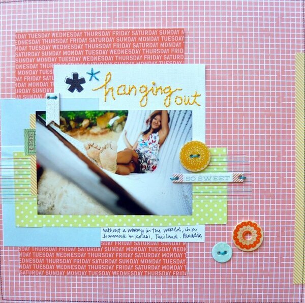 Hanging Out - October Studio Calico kits