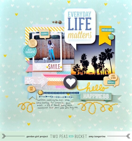 Shape Up Your Scrapbooking: Everyday Life Matters