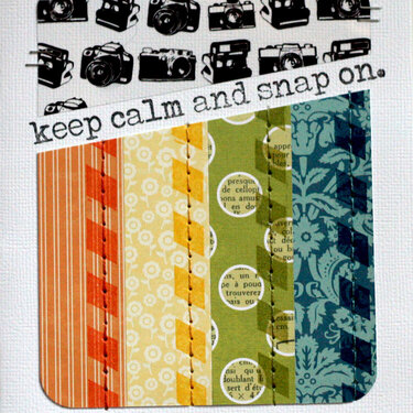 Keep Calm and Snap On {Studio Calico January Kit}