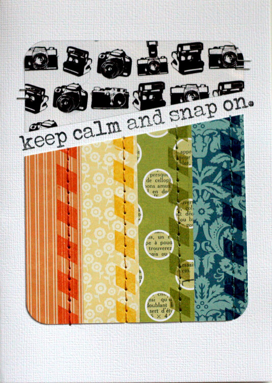 Keep Calm and Snap On {Studio Calico January Kit}