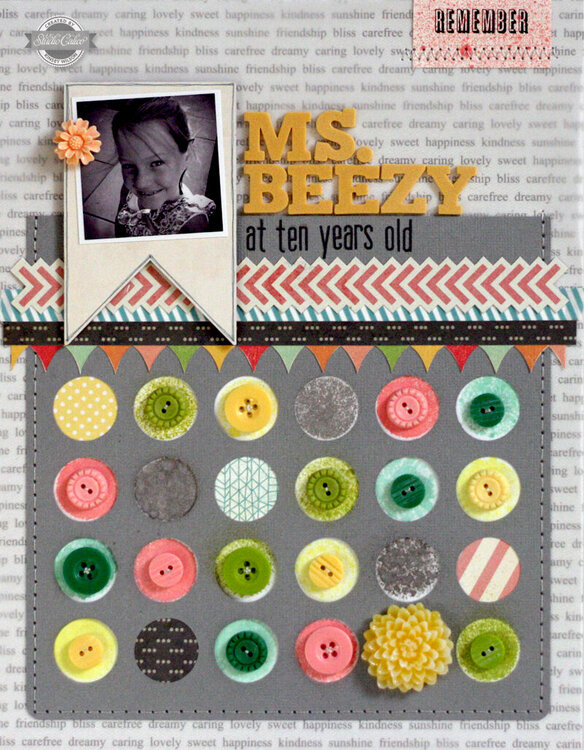 Ms. Beezy {Studio Calico: July Kit}