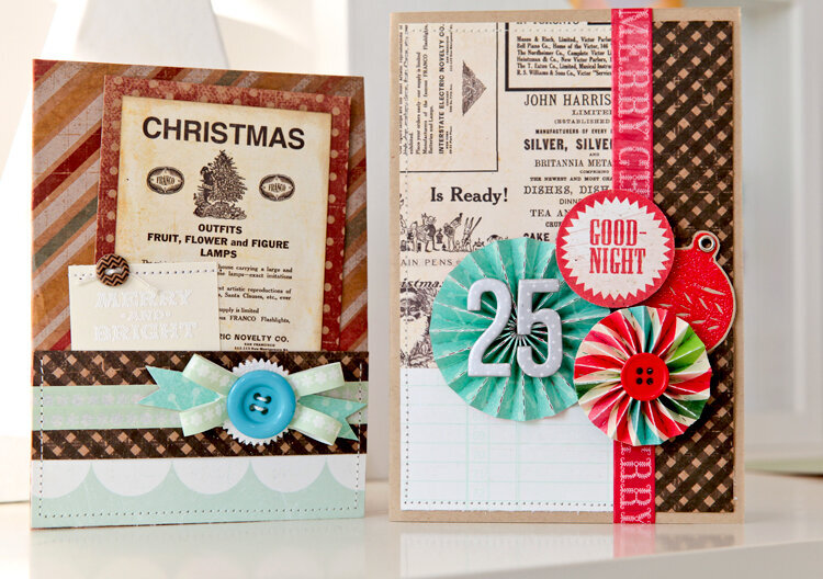 Christmas Cards - Studio Calico December Kit -