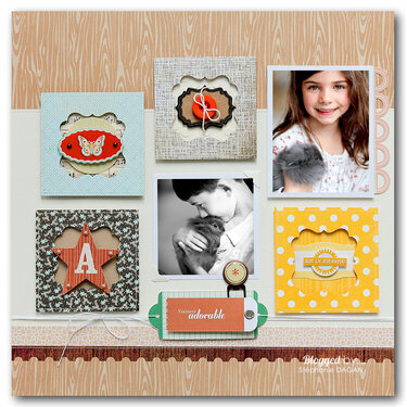 Adorable -- October Studio Calico add-on Kit --