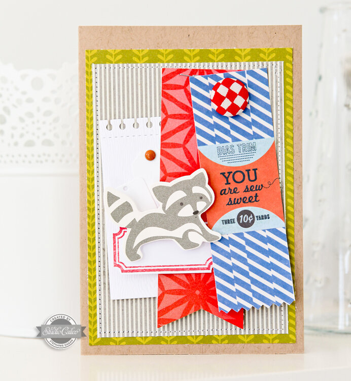 So sweet Card - Studio Calico August Kit -