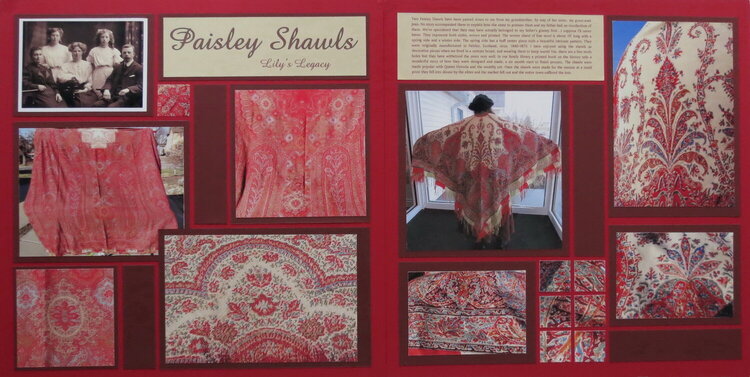 Paisley Shawls: Liliy&#039;s Legacy