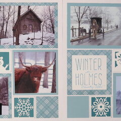 Winter in  Holmes County, Ohio