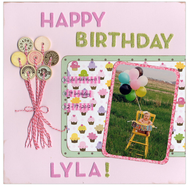 Lyla&#039;s 1st birthday