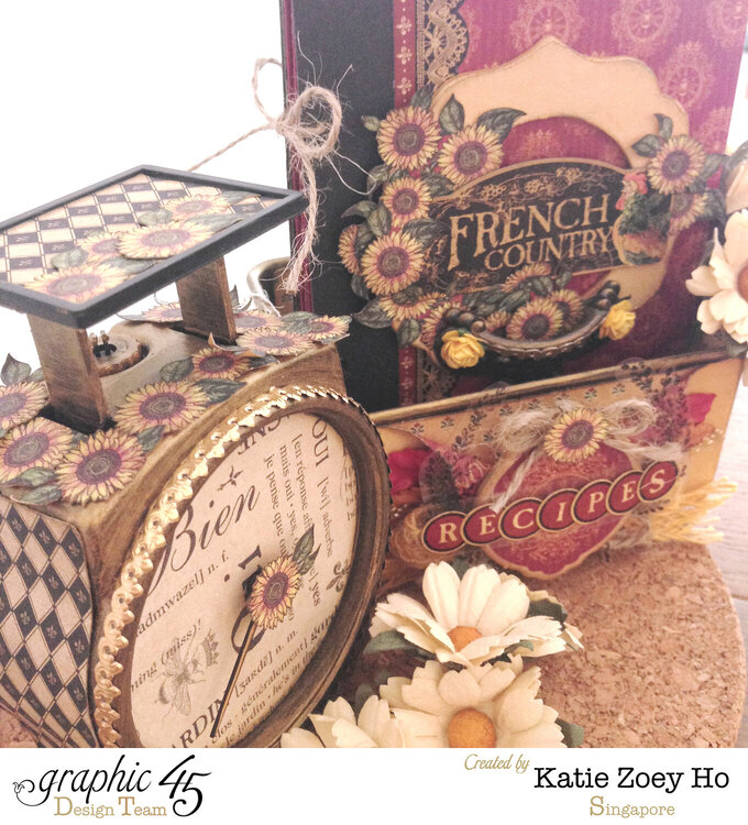 French Country Altered Weighing Scale