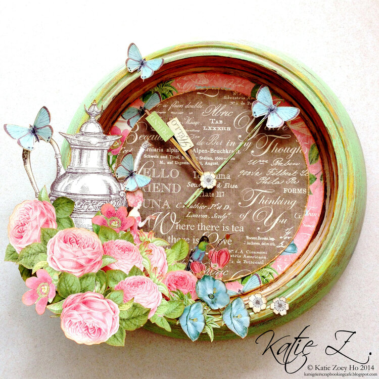 Botanical Tea Altered Clock