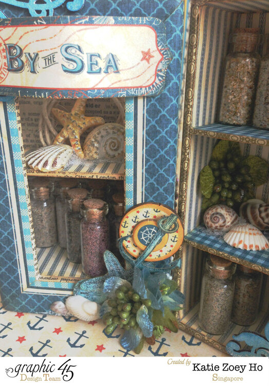 By the Sea Sand Collector&#039;s Box Shelves