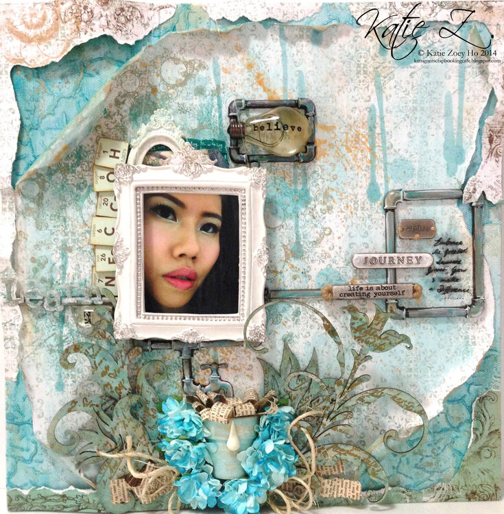 Learn... Me... Explore... Believe... Canvas Layout