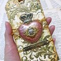 Victorian Heart Tag