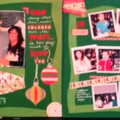 Double Page Layout Christmas Theme