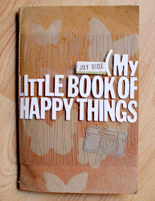 happy things mini album *studio calico october kit*