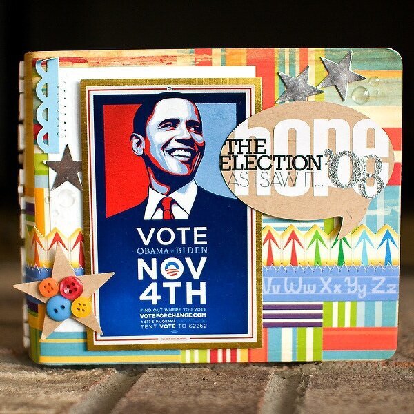 Themed Projects : Election &#039;08 Mini Album