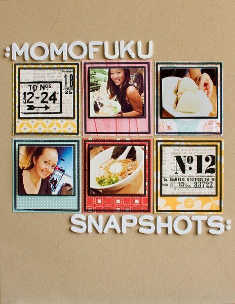 momofuku snapshots *studio calico on the easel kit