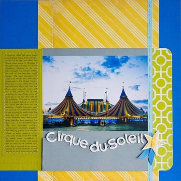 Themed Projects : Cirque du Soleil
